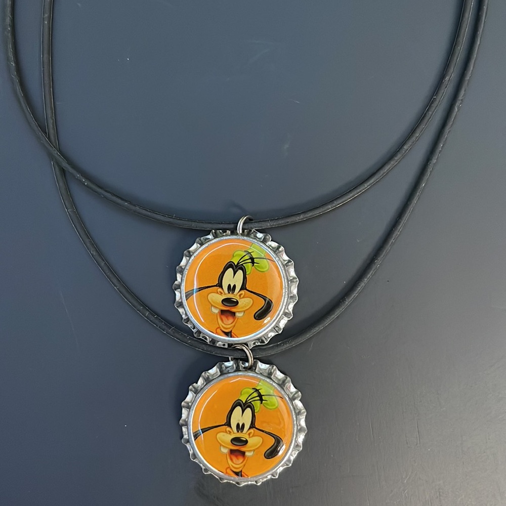 NEW Disney Bottlecap Jewelry | Goofy